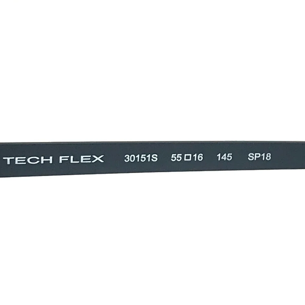 Tech Flex Eyeglasses Frames 30151S SP18 Navy Blue Square Full Rim 55-16-145
